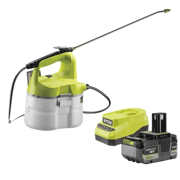 Ryobi Opryskiwacz Akumulatorowy Spryskiwacz 18v Ows1880 Li-ion + Ład + 5ah