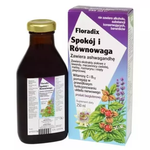 Floradix Spokój i Równowaga 250 ml - Suplementy naturalne - miniaturka - grafika 1