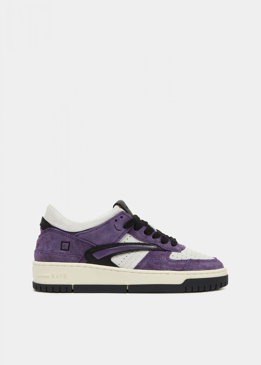 sneakers donna date w411-to-sr-pu striped purple striped purple