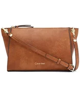 Torebki damskie - Calvin Klein Damskie Reyna Crossbody, Caramel, rozmiar uniwersalny - miniaturka - grafika 1