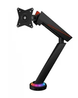 Uchwyty do monitorów - ICY BOX Uchwyt na dwa monitory z USB HUB i RGB - miniaturka - grafika 1