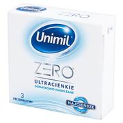 Prezerwatywy - Unimil Unimil Zero BOX 3 - miniaturka - grafika 1