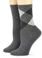 Skarpetki damskie - Tommy Hilfiger Skarpety (zestaw 2 sztuk) Damskie, Middle Grey Melange, 39-42 EU - miniaturka - grafika 1