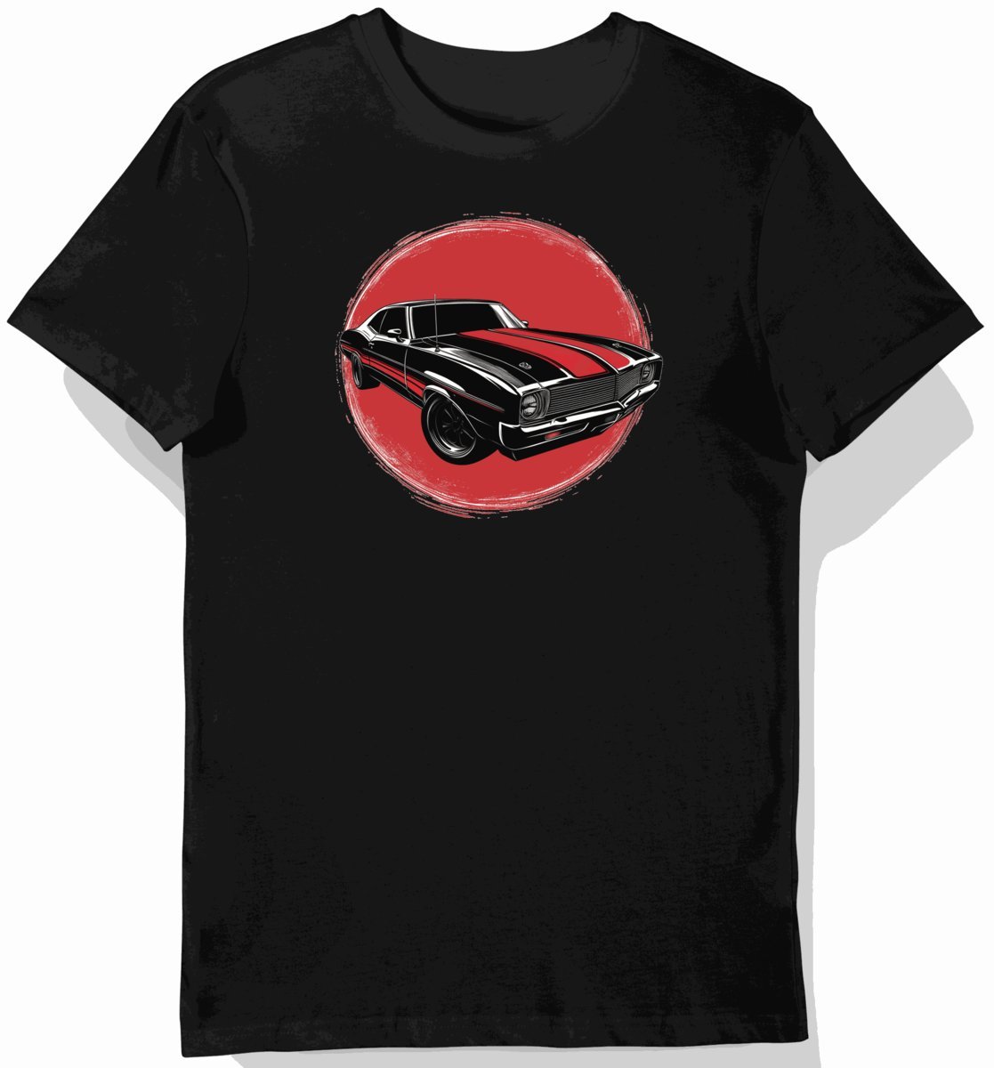 Koszulka męska czarna z klasycznym motywem Oldsmobile XXL