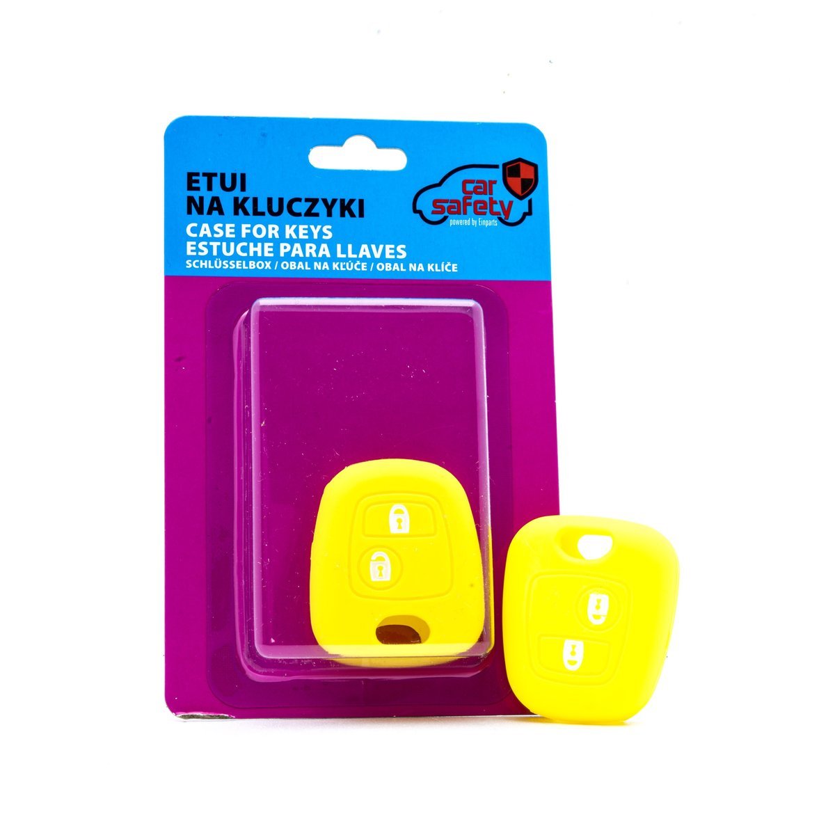 CARSAFETY ETUI DO KLUCZYKA CITROEN PEUGEOT TOYOTA ZATRZYMUJĄCE KURZ