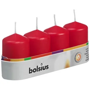 Zestaw świece pieńkowe adwentowe 4 szt. 60/40 - Świece - miniaturka - grafika 1