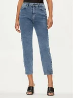 Spodnie damskie - Noisy May Jeansy Moni 27029557 Niebieski Slim Fit - miniaturka - grafika 1