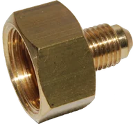 Akcesoria do klimatyzacji i ogrzewania - REDUKCJA ADAPTER NA BUTLĘ R134A 21,8 X 1/4 SAE - miniaturka - grafika 1