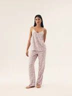 Piżamy damskie - Piżama damska Nadar Henderson jasno-niebieski XL - miniaturka - grafika 1