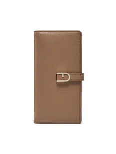Furla Duży Portfel Damski Flow Continental Bifold WP00402-BX2045-1257S-1007 Beżowy - Portfele - miniaturka - grafika 1