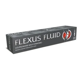 Valentis POLSKA SP. Z O.O. Flexus Fluid sterylny roztwór hialuronianu sodu ampułkostrzykawka 2,5 ml 8532511 - Stawy, mięśnie, kości - miniaturka - grafika 1