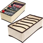 Meble modułowe i akcesoria - Duży Organizer Do Szuflady Garderoby 6 Przegród - miniaturka - grafika 1