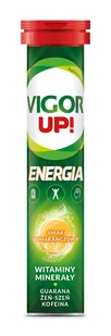 Vigor Up! Energia Tabletki musujące, Smak pomarańczowy - Układ nerwowy - miniaturka - grafika 1