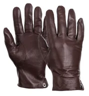 Rękawiczki - Rękawiczki Skórzane męskie ocieplane 'miś' RKW4A-S rozm.S - miniaturka - grafika 1