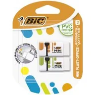 Przybory szkolne - BIC Gumka ołówkowa Plast - Office Mini 2 sztuki 927858 - miniaturka - grafika 1