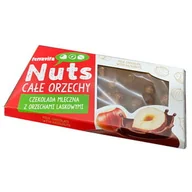 Bombonierki i czekoladki - Terravita Czekolada Mleczna Z Orzechami Laskowymi 30% Nuts 100G Okienko - miniaturka - grafika 1