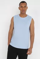 Piżamy męskie - Niebieska Koszulka Cretandro - miniaturka - grafika 1