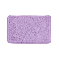 Dywaniki łazienkowe - Dywanik łazienkowy fioletowy 60 x 40 cm AWD Interior - miniaturka - grafika 1