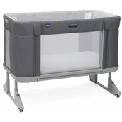 Łóżeczka i kojce - ﻿Chicco łóżeczko Next2Me Forever Slate Grey - miniaturka - grafika 1