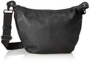 Mandarina Duck Mellow Leather Tracolla torba na ramię, czarny Nero, 10x21x28.5 cm (B x H x T) - Torebki damskie - miniaturka - grafika 1