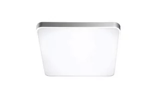 Azzardo Plafon Quadro 50 CCT AZ2758 kwadratowa oprawa w kolorze srebrnym AZ2758 - Lampy sufitowe - miniaturka - grafika 1