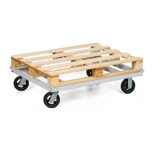 Wózek transportowy do europalet o nośności 1000 kg - Wózki magazynowe - miniaturka - grafika 2