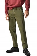 Spodnie męskie - PEPE JEANS SPODNIE PROSTE ZIELONA CASUAL 30/34 P9O - miniaturka - grafika 1