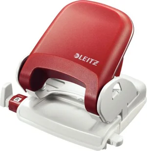 Dziurkacz Leitz 5005 25 kartek Czerwony 10K083B - Dziurkacze - miniaturka - grafika 1