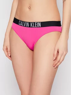 Stroje kąpielowe - Calvin Klein Swimwear Dół od bikini KW0KW01233 Fioletowy - grafika 1