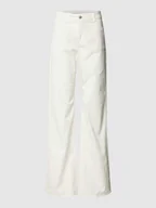 Spodnie damskie - Jeansy o kroju relaxed fit z dodatkiem streczu - miniaturka - grafika 1
