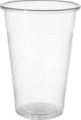 Kubki - Plastglas 20 cl 98 mm PP Klar,100 stk/ps - 100 stk. - miniaturka - grafika 1