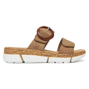 Klapki Rieker V2392-62 - Klapki i japonki damskie - miniaturka - grafika 1