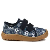 Buty dla dziewczynek - Buty kapcie dziecięce Froddo BAREFOOT CANVAS G1700440-7 33 - miniaturka - grafika 1