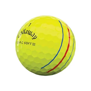 Piłki golfowe CALLAWAY ERC SOFT Triple Track (żółte) - Golf - miniaturka - grafika 4