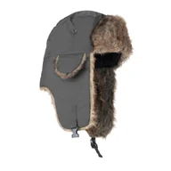 Czapki męskie - CZAPKA ZIMOWA Z FUTERKIEM PILOTKA - CZAP-USZ-RUS-06 - miniaturka - grafika 1