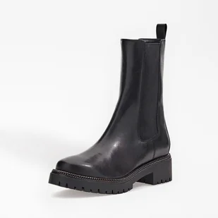 Damskie Buty zimowe GUESS IBBIE FL8IBBLEA10-BLACK – Czarny - Kozaki damskie - miniaturka - grafika 1