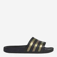 Klapki i japonki damskie - Klapki basenowe damskie Adidas Adilette Aqua EG1758 37 Czarne (4062051398006) - miniaturka - grafika 1