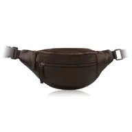 Nerki - SASZETKA MĘSKA SKÓRZANA BRĄZOWA NA PAS PAOLO PERUZZI AL-11-BR - miniaturka - grafika 1