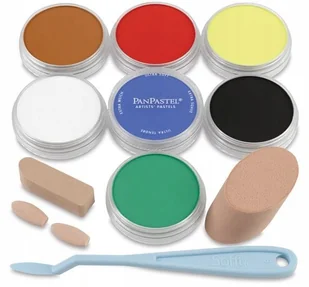 PanPastel Zestaw 7 HIGHLIGHTS kolory podstawowe - Kredki, ołówki, pastele i pisaki - miniaturka - grafika 1