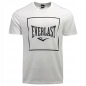 Koszulki męskie - Bawełniana koszulka męska T-shirt Everlast BIAŁA XXL - miniaturka - grafika 1