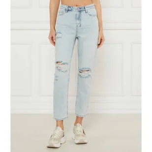Armani Exchange Jeansy Boyfriend fit - Spodnie damskie - miniaturka - grafika 1
