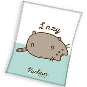 Koce - Koc dla dziecka z miękkiego coralu Kotek Pusheen - miniaturka - grafika 1