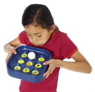 Gra logopedyczna lotto, ćwiczenia oddechowe - Zabawki sensoryczne - miniaturka - grafika 1