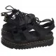 Sandały damskie - Sandały Nartilla Black Hydro Leather 24641001 (DR22-a) Dr. Martens - miniaturka - grafika 1