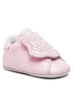 Buty dla dziewczynek - Kenzo Kids Półbuty K99000 Różowy - grafika 1