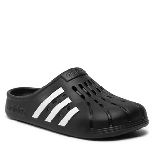 Baleriny - Klapki adidas - adilette Clog GZ5886 Core Black/Cloud White/Core Black - grafika 1