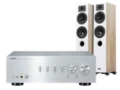 Zestawy stereo - Yamaha A-S701 (srebrny) + Diva 5 (dąb) - miniaturka - grafika 1