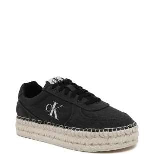 CALVIN KLEIN JEANS Espadryle - Espadryle damskie - miniaturka - grafika 1