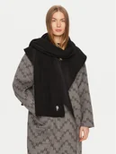 Apaszki i szaliki damskie - KARL LAGERFELD Szalik 246W3306 Czarny - miniaturka - grafika 1