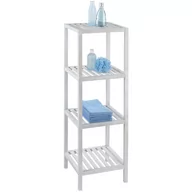 Kosze na bieliznę - Wenko Regał łazienkowy NORWAY 4 poziomy 22861100 - miniaturka - grafika 1
